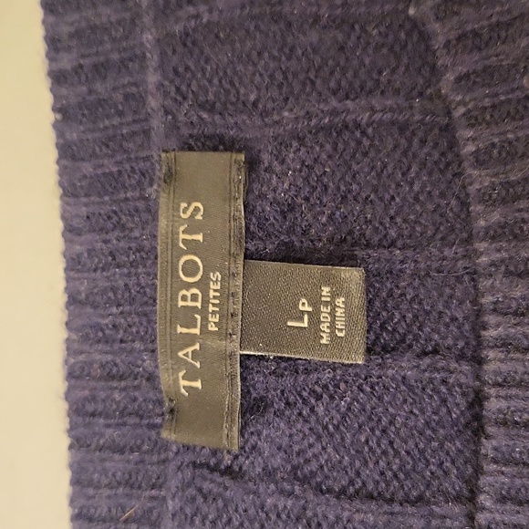 Talbots Nylon Lambswool Sweater - Picture 6 of 7